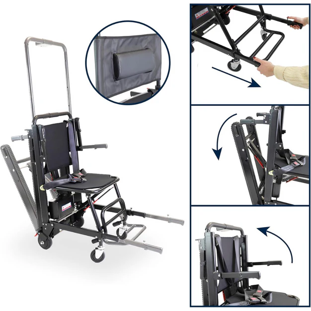 Silla Salvaescaleras Portátil Eléctrica,KMINA - Imagen 5