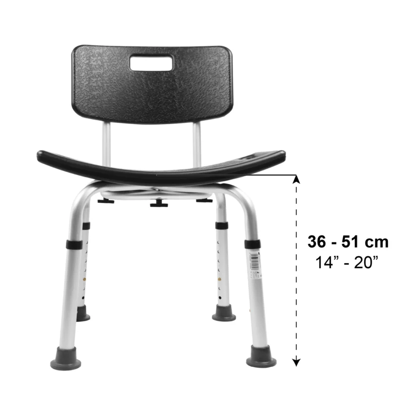 Silla para ducha con respaldo - Imagen 3